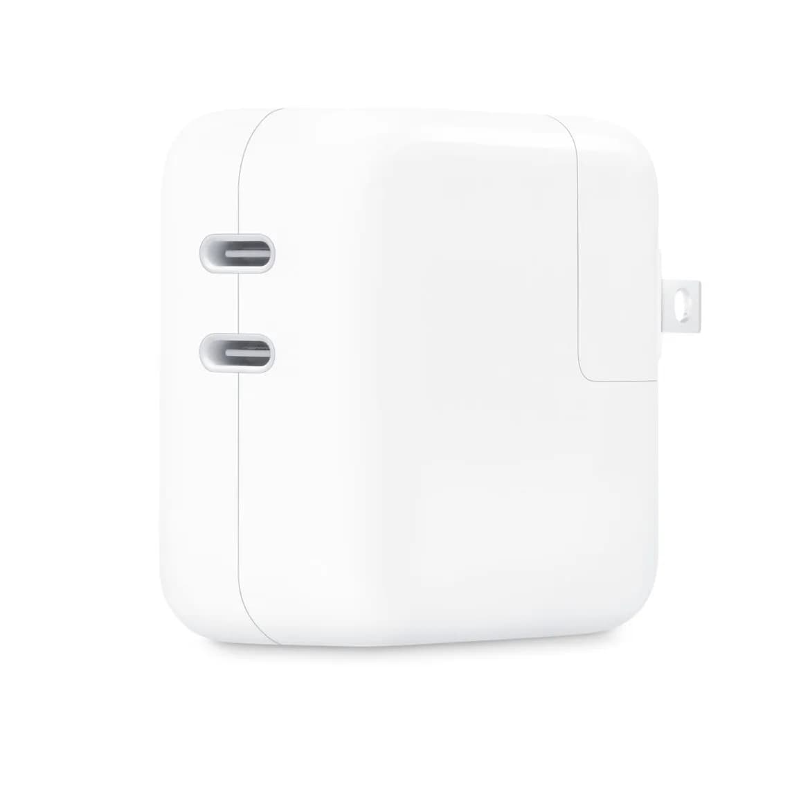 35W USB-C strömadapter med två portar