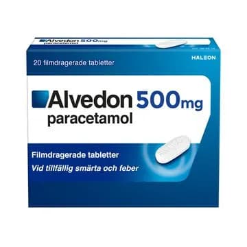 Alvedon 500mg Tablett 20-pack