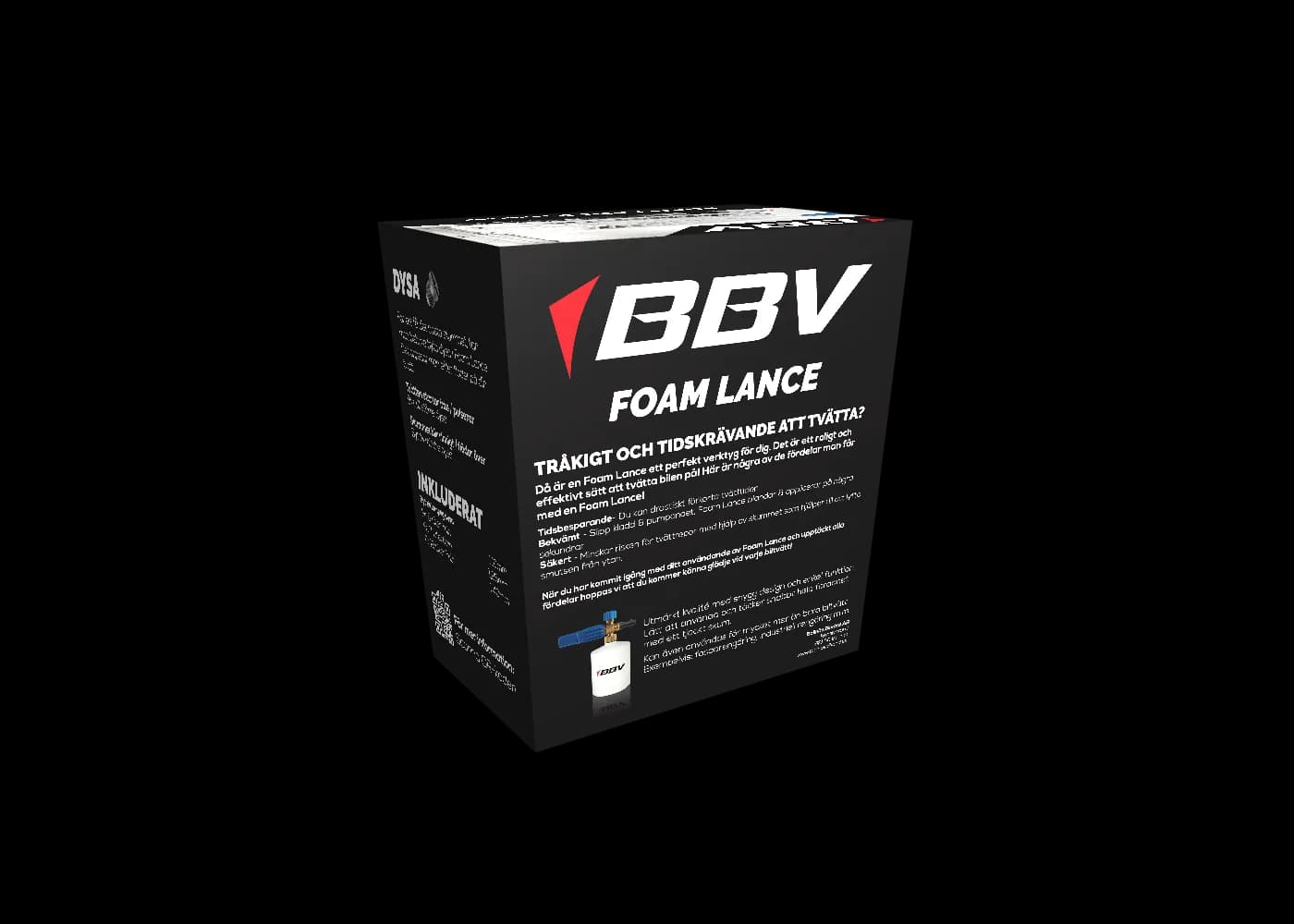 BBV Foam Lance QR - Snabb biltvättning
