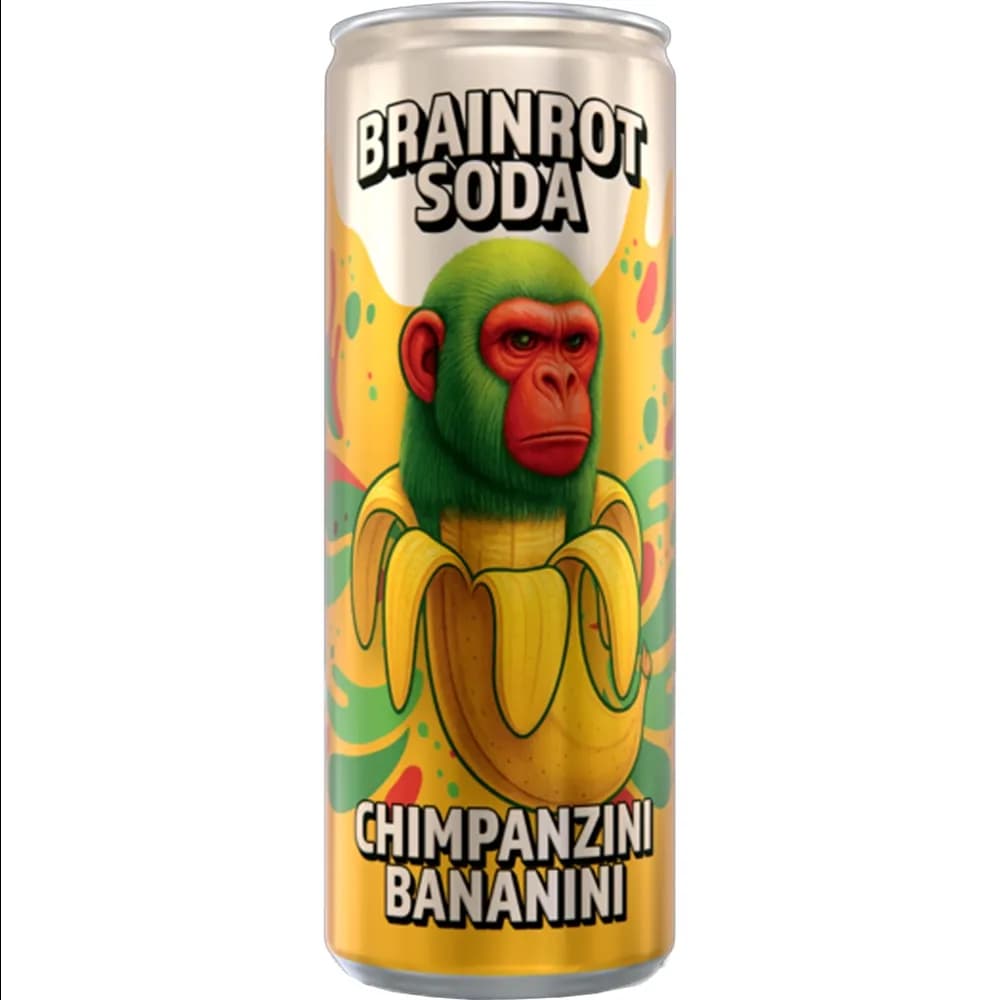 Brainrot Soda Chimpanzini 25CL