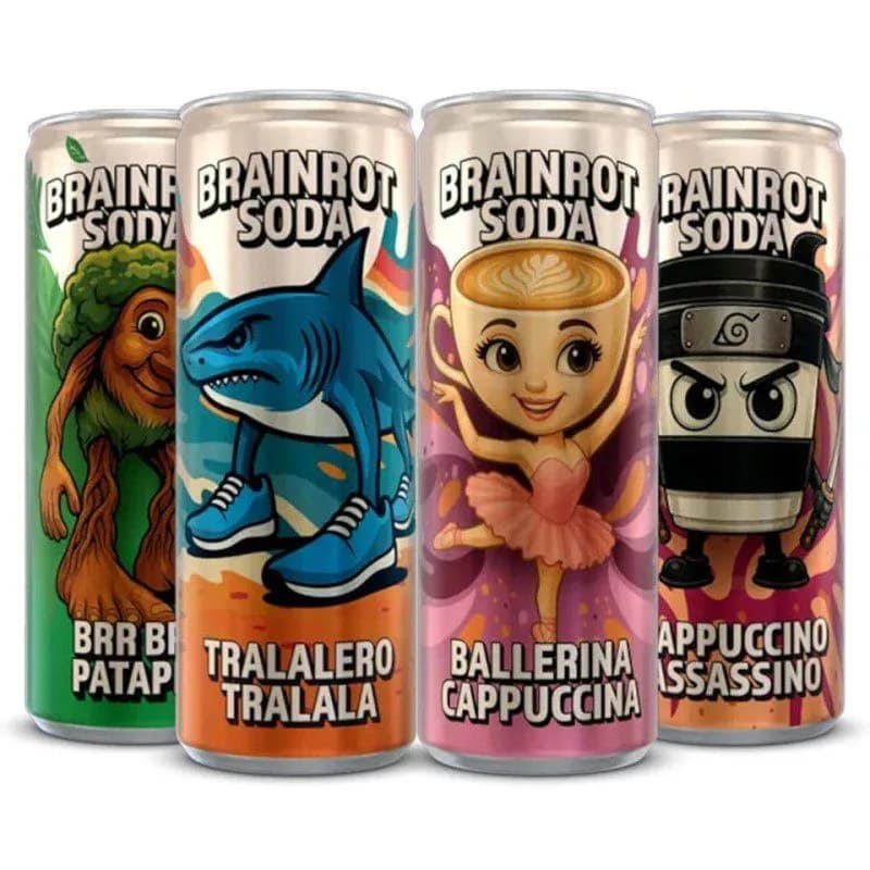 Brainrot Soda Tralalero 25CL