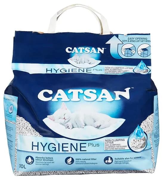 Catsan Hygiene Plus Kattströ (10L)