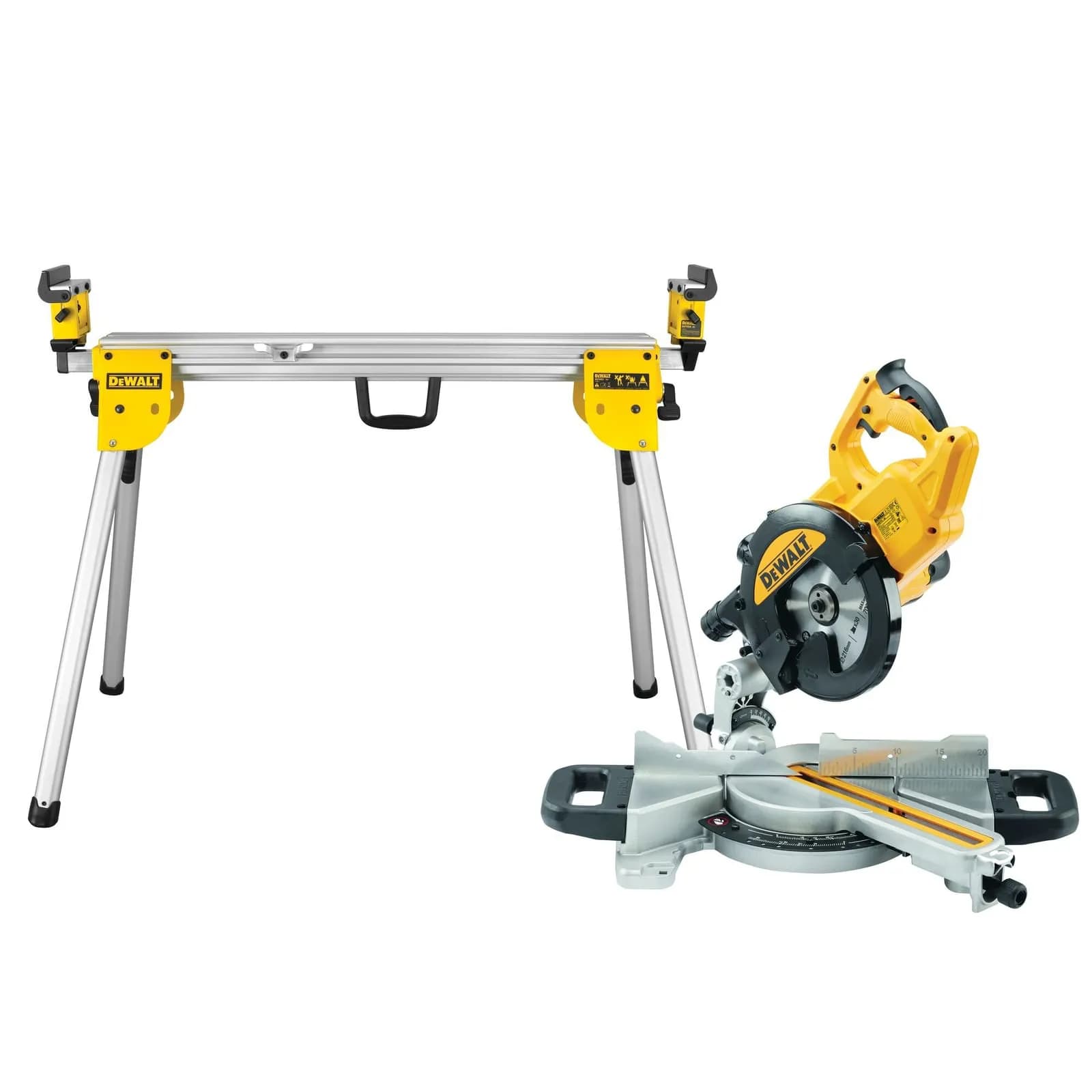 DeWalt kappsåg med bordsstativ