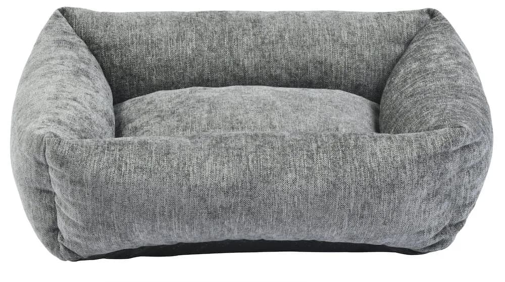Djurbädd Premium Chenille Liten 55x45x17 cm Grå