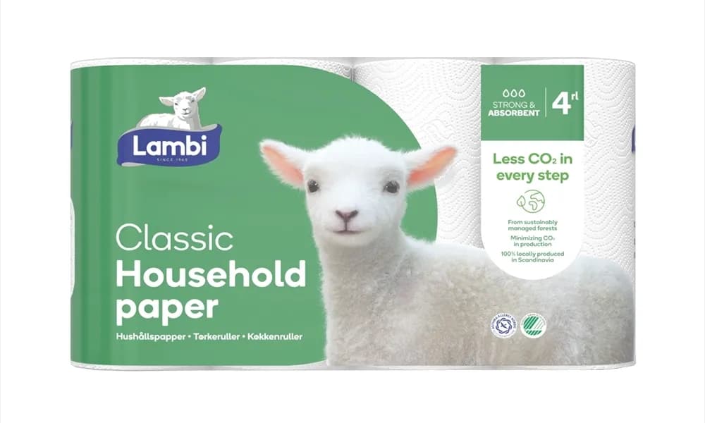 Lambi Hushållspapper 4-pack