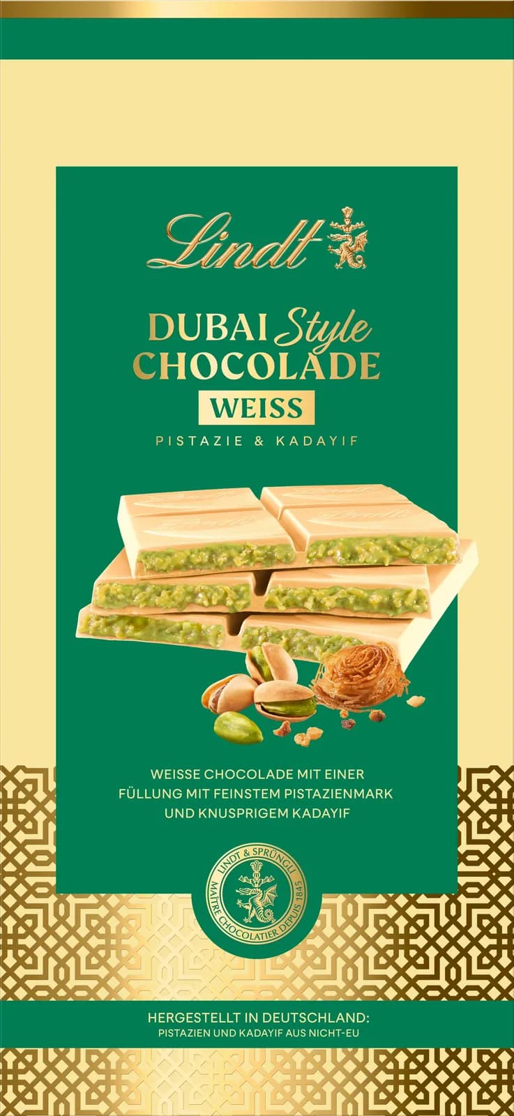 Lindt Dubai Choklad (150g)