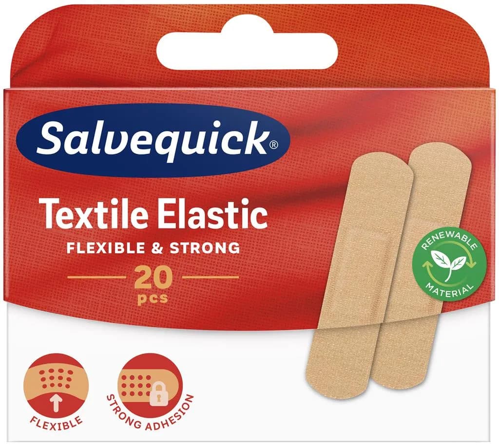 Salvequick Textil Plåster 20-pack