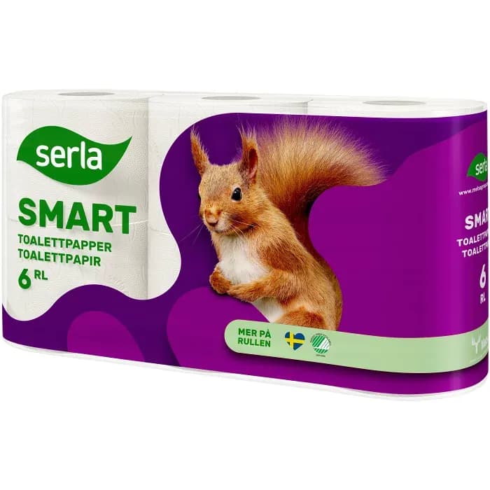 Serla Toalettpapper 6-pack