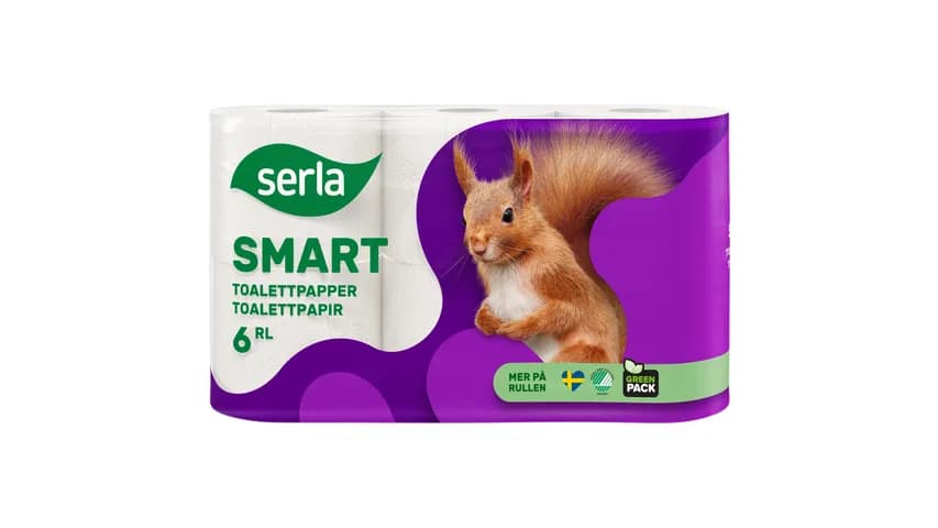 Serla Toalettpapper 6-pack