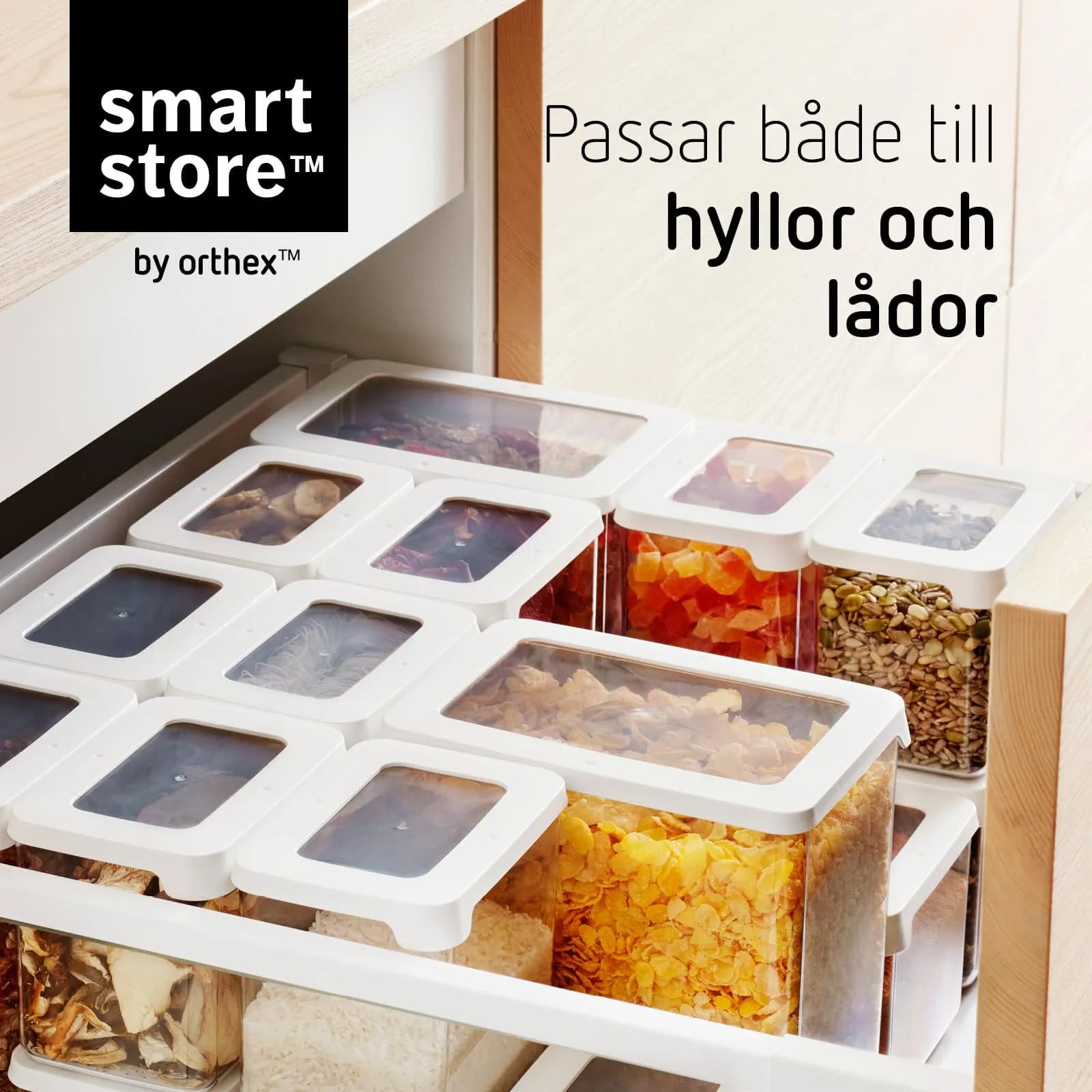 SmartStore Skafferiburk med Lock Medium