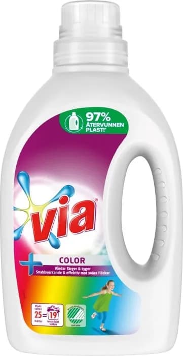Via Color Flytande Tvättmedel (1L)