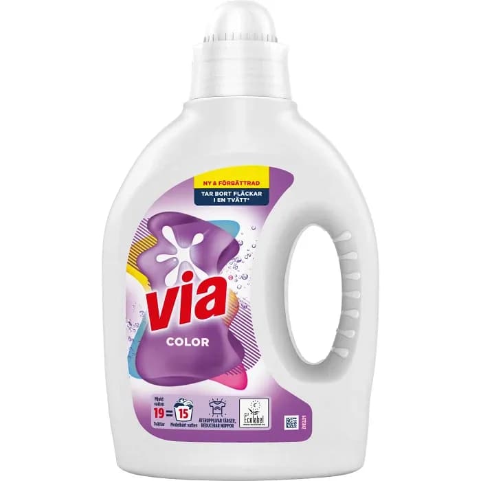 Via Color Flytande Tvättmedel (1L)