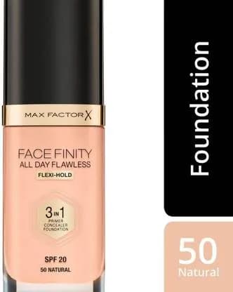 Max Factor Facefinity All Day Flawless Foundation - 50 Natural
