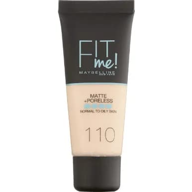 Maybelline Fit Me Matte & Poreless Foundation - 110 Porcelain