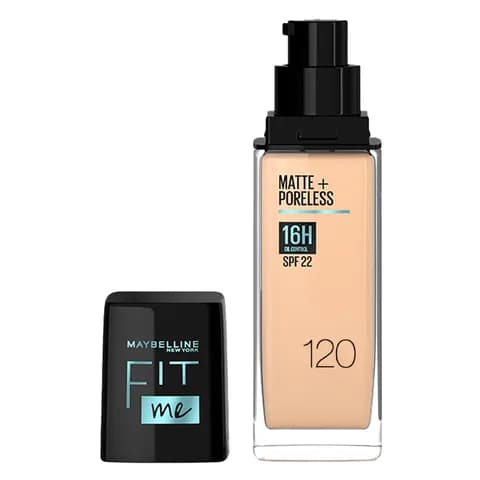 Maybelline Fit Me Matte & Poreless Foundation - 120 Classic Ivory